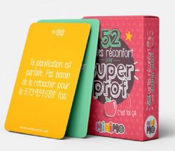 MINIMO - 52 CARTES RÉCONFORT POUR SUPER PROF